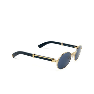 Gafas de sol Cartier CT0464S 004 gold - Vista tres cuartos