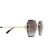 Cartier CT0466S Sunglasses 001 gold - product thumbnail 3/5