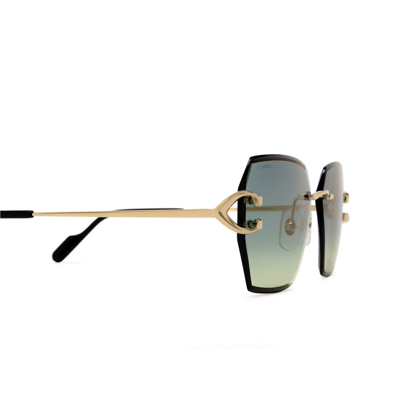 Cartier CT0466S Sunglasses 003 gold - 3/4