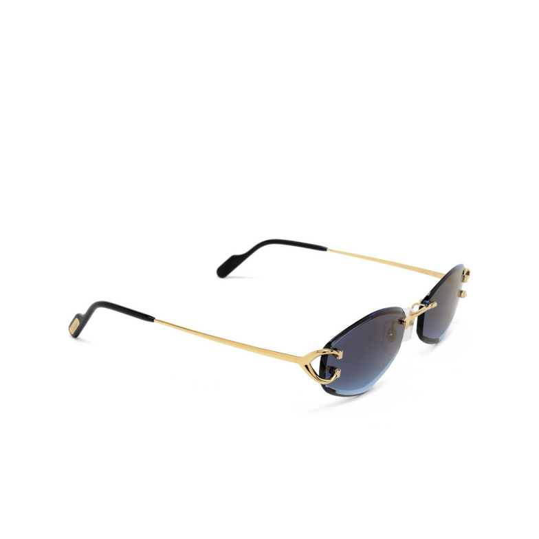 Cartier CT0467S Sunglasses 002 gold - 2/4
