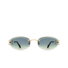 Cartier CT0467S Sunglasses 003 gold - product thumbnail 1/4