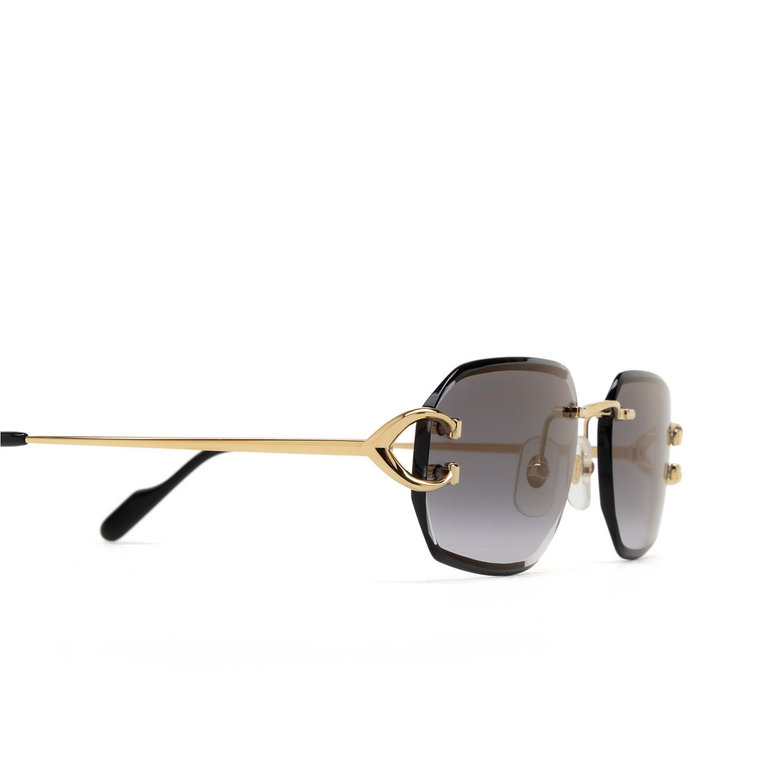 Cartier CT0468S Sunglasses 001 gold - 3/4