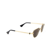 Lunettes de soleil Cartier CT0469S 001 gold - Vignette du produit 2/4