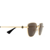 Gafas de sol Cartier CT0469S 001 gold - Miniatura del producto 3/4