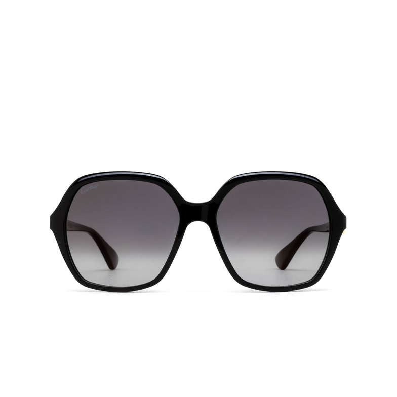 Cartier CT0470S Sunglasses 001 black - 1/4