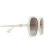 Gafas de sol Cartier CT0470S 004 white - Miniatura del producto 3/4