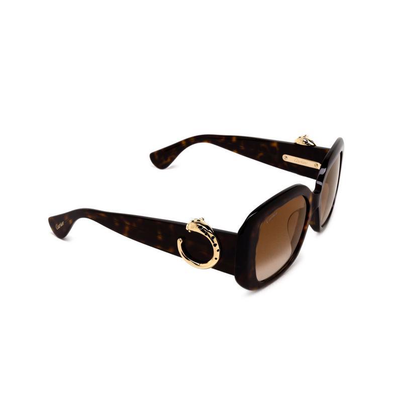 Cartier CT0471SA Sunglasses 002 havana - 2/4