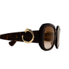 Cartier CT0471SA Sonnenbrillen 002 havana - Produkt-Miniaturansicht 3/4