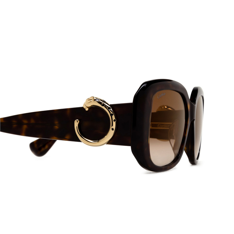 Cartier CT0471SA Sunglasses 002 havana - 3/4