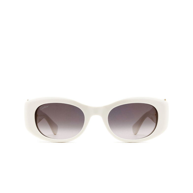 Cartier CT0472S Sunglasses 004 white - 1/4