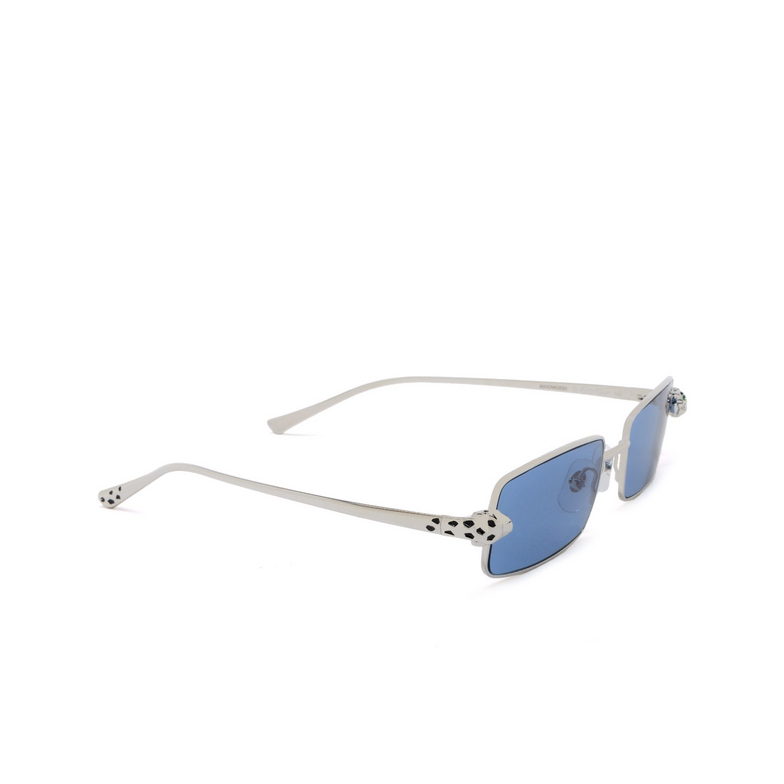 Cartier CT0473S Sunglasses 004 silver - 2/4