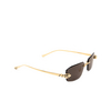 Cartier CT0474S Sunglasses 001 gold - product thumbnail 2/5
