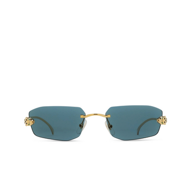 Lunettes de soleil Cartier CT0474S 003 gold - Vue de face