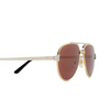 Lunettes de soleil Cartier CT0476S 006 gold - Vignette du produit 3/4