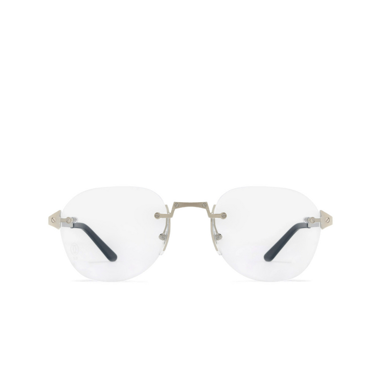 Cartier CT0478O Eyeglasses 002 silver - 1/4
