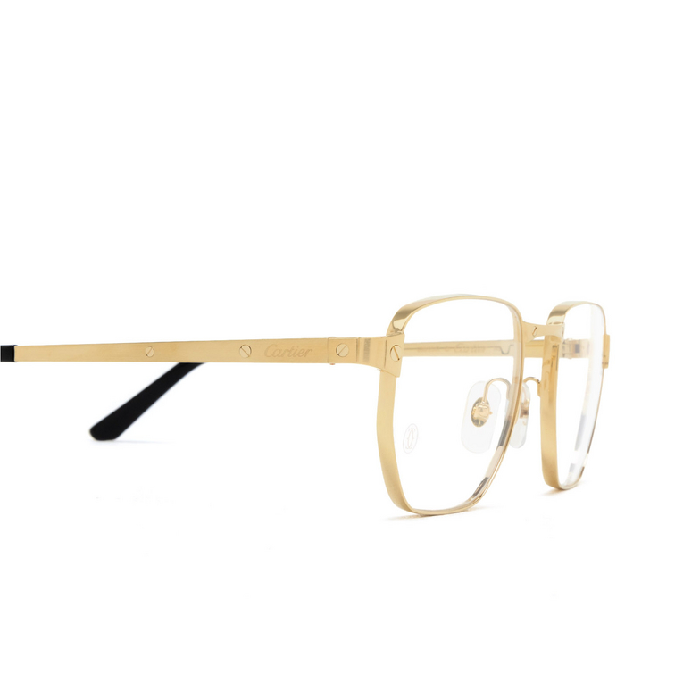 Cartier CT0480O Eyeglasses 001 gold - 3/4