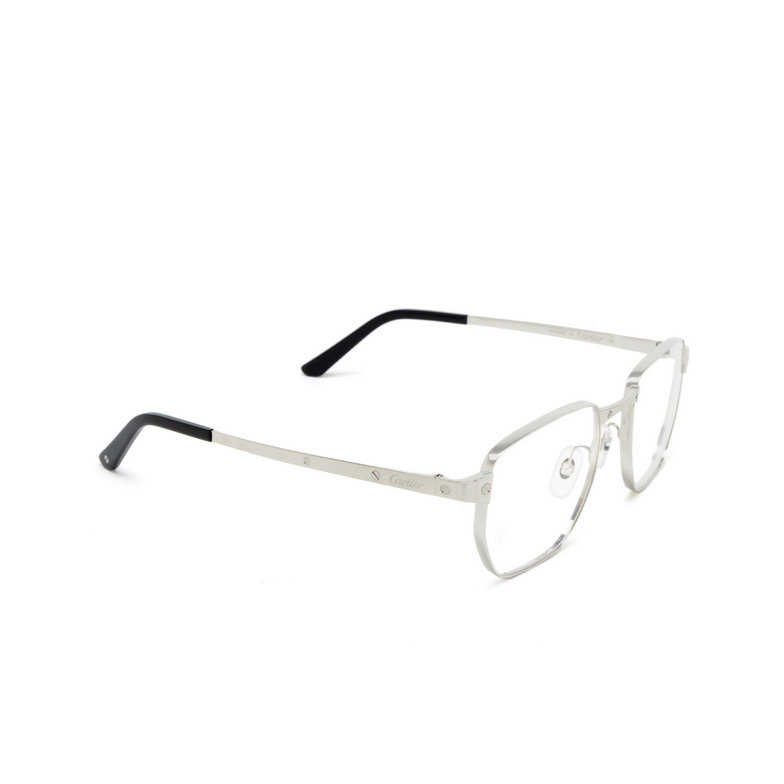 Cartier CT0480O Eyeglasses 002 silver - 2/4