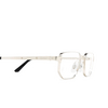 Lunettes de vue Cartier CT0481O 002 silver - Vignette du produit 3/4