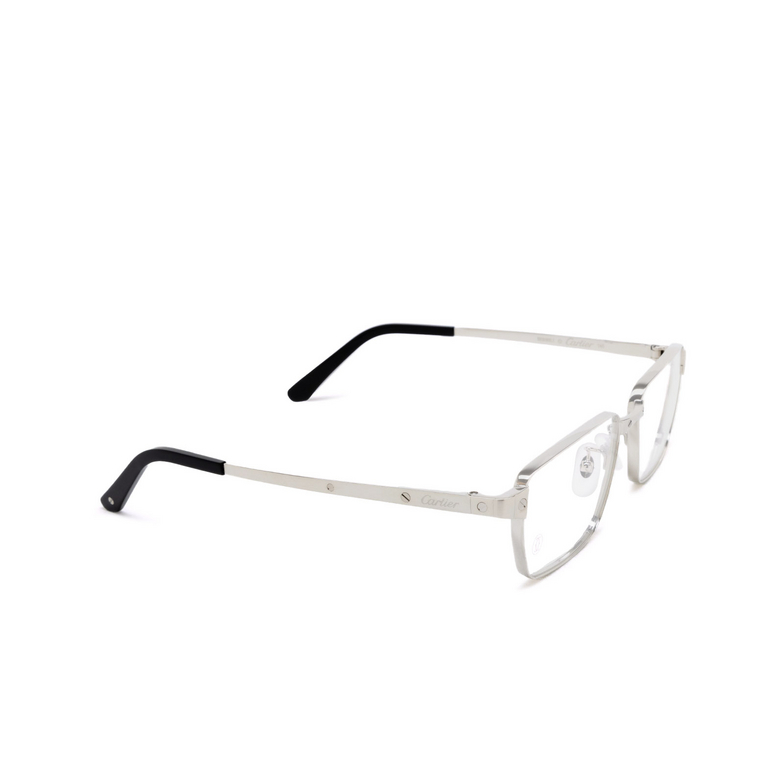 Cartier CT0482OA Eyeglasses 002 silver - 2/4