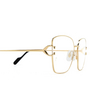 Cartier CT0486O Eyeglasses 001 gold - product thumbnail 3/5