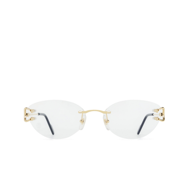 Cartier CT0487O Eyeglasses 001 gold - 1/4