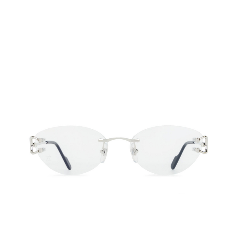 Cartier CT0487O Eyeglasses 002 silver - 1/4