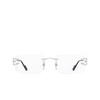 Cartier CT0488O Eyeglasses 002 silver - product thumbnail 1/4