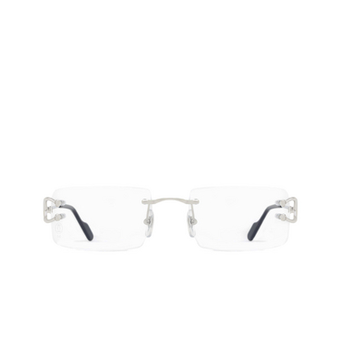 Cartier CT0488O Eyeglasses 002 silver - front view