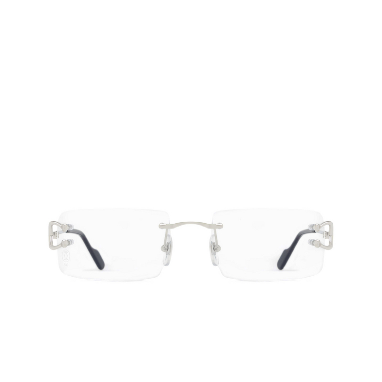 Gafas graduadas Cartier CT0488O 002 silver - 1/4