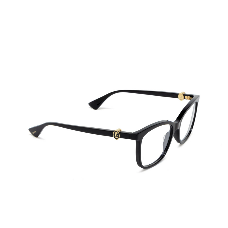 Lunettes de vue Cartier CT0493O 001 black - 2/4