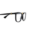 Cartier CT0493O Eyeglasses 001 black - product thumbnail 3/4