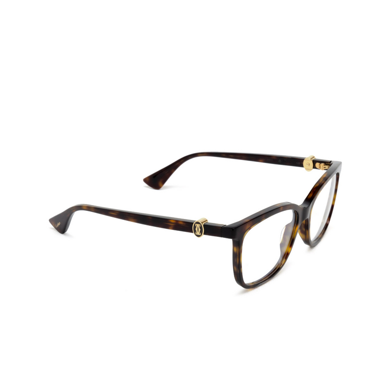 Cartier CT0493O Eyeglasses 002 havana - 2/4