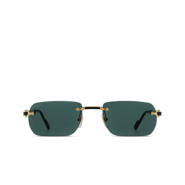 Lunettes de soleil Cartier CT0498S 003 gold - Vue de face