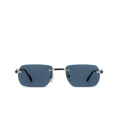 Lunettes de soleil Cartier CT0498S 004 silver - Vue de face