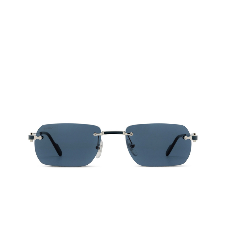 Cartier CT0498S Sunglasses 004 silver - 1/4