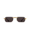 Lunettes de soleil Cartier CT0499S 001 gold - Vignette du produit 1/5