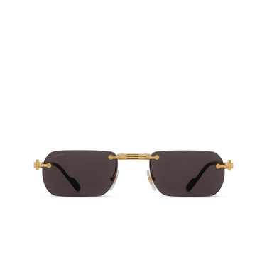 Lunettes de soleil Cartier CT0499S 001 gold - Vue de face