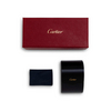 Gafas de sol Cartier CT0499S 001 gold - Miniatura del producto 5/5