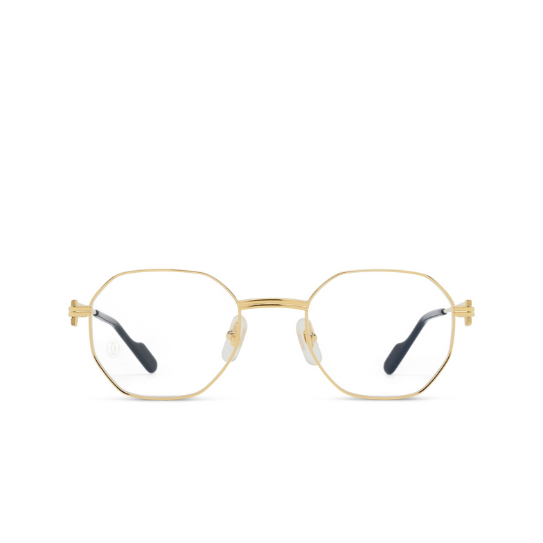 Lunettes de vue Cartier CT0500O 001 gold - 1/4