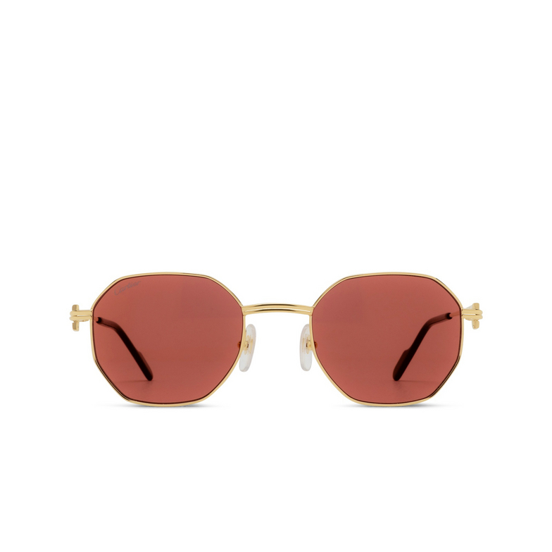 Gafas de sol Cartier CT0500S 002 gold - 1/4