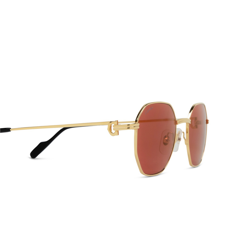 Cartier CT0500S Sonnenbrillen 002 gold - 3/4