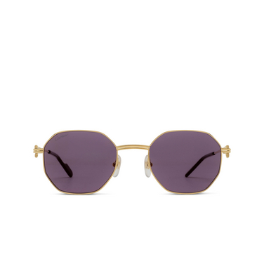 Lunettes de soleil Cartier CT0500S 004 gold - Vue de face