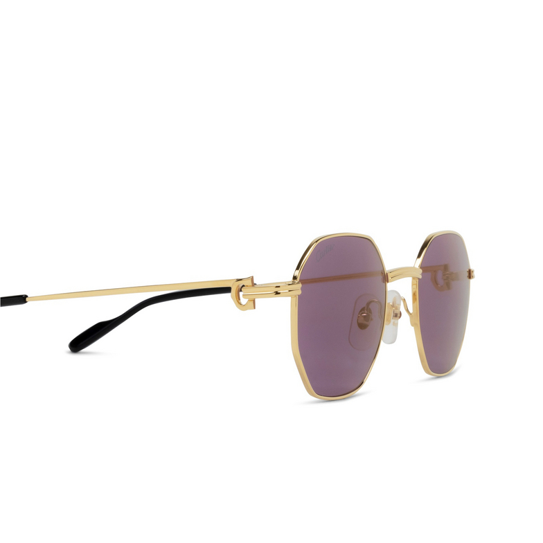 Gafas de sol Cartier CT0500S 004 gold - 3/4