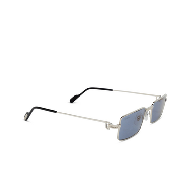 Cartier CT0501S Sunglasses 004 silver - three-quarters view