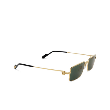 Cartier CT0501S Sunglasses 007 gold - three-quarters view