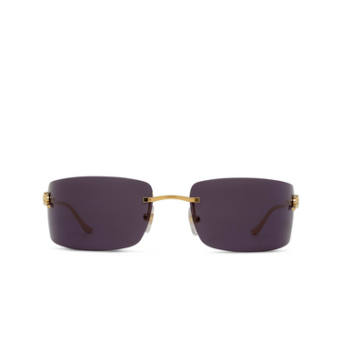 Lunettes de soleil Cartier CT0503S 001 gold - Vue de face