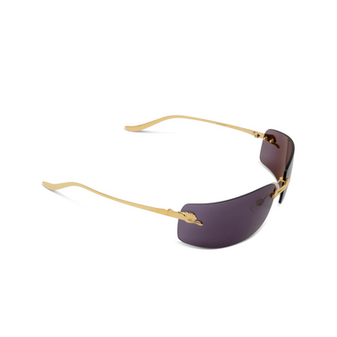 Cartier CT0503S Sunglasses 001 gold - three-quarters view