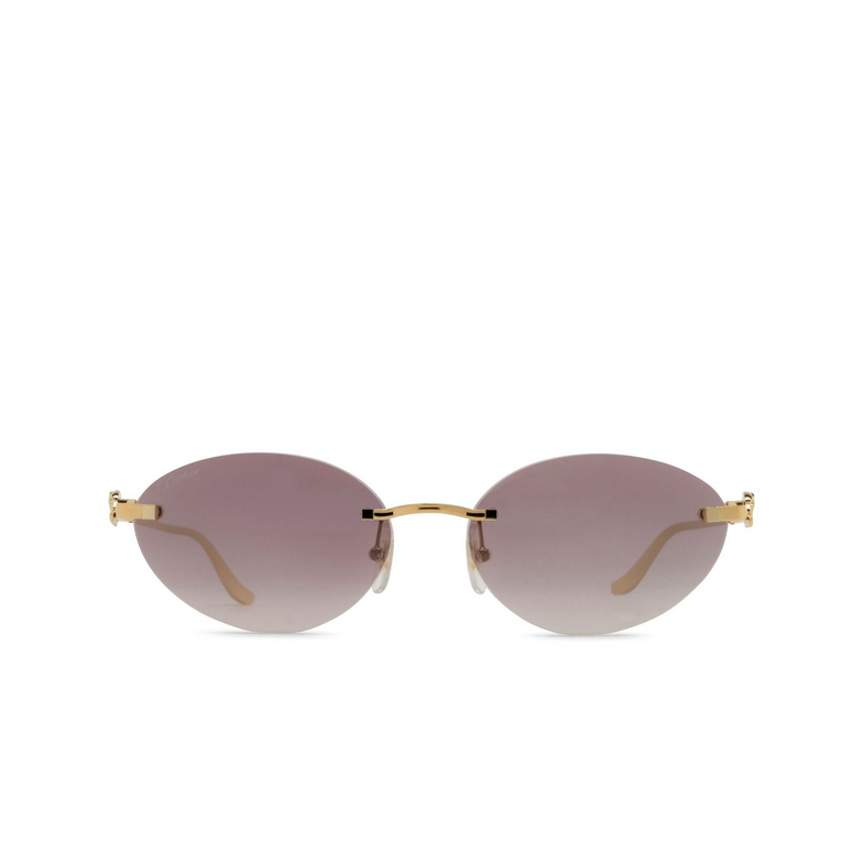 Cartier CT0504S Sunglasses 004 gold - 1/4