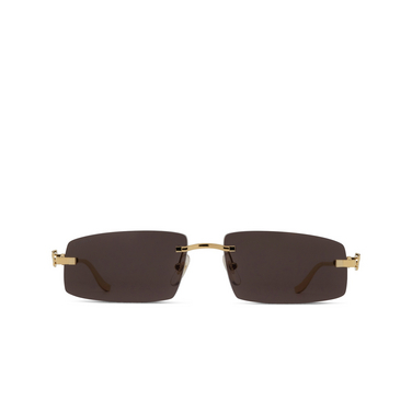 Gafas de sol Cartier CT0505S 001 gold - Vista delantera