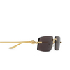 Lunettes de soleil Cartier CT0505S 001 gold - Vignette du produit 3/4